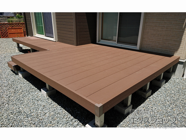 兵庫県神戸市ののウッドデッキ リウッドデッキ 200 施工例