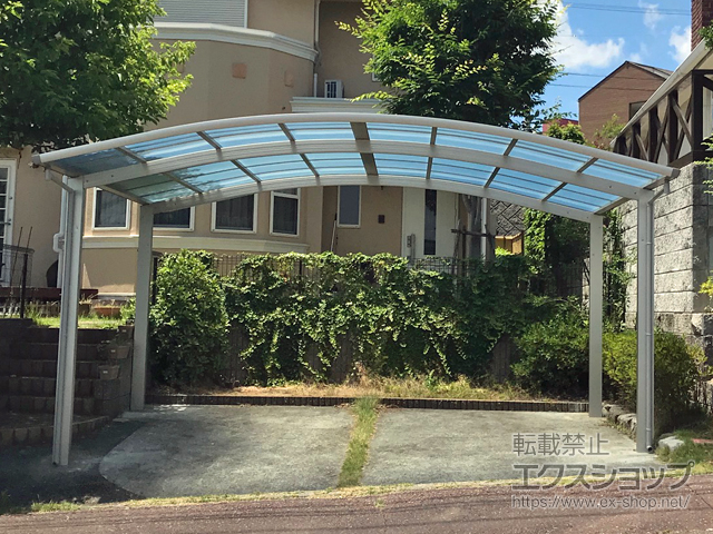 福岡県朝倉市ののカーポート レイナツインポートグラン　積雪〜20cm対応 施工例