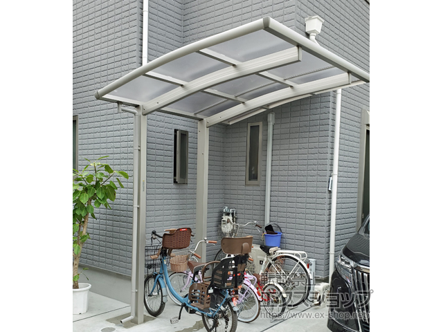 大阪府守口市ののサイクルポート・駐輪場 レイナポートグランミニ 積雪〜20cm対応 施工例