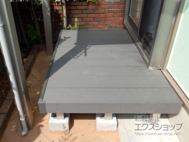 高知県高知市ののウッドデッキ リウッドデッキ 200 施工例