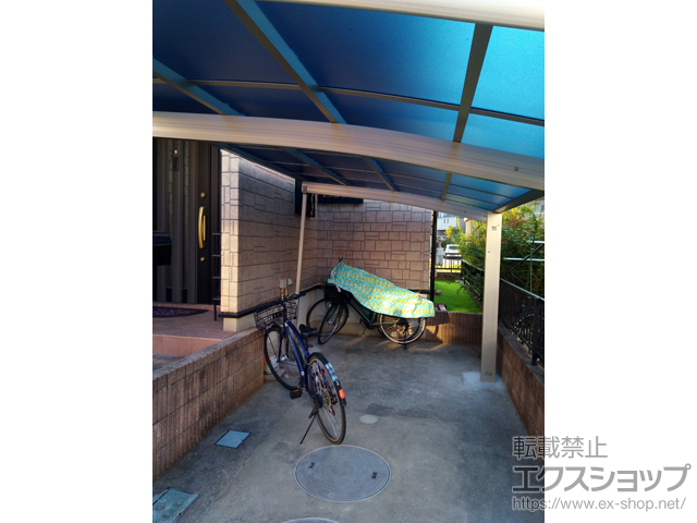 千葉県八街市ののカーポート プレシオスポート 積雪〜20cm対応 施工例