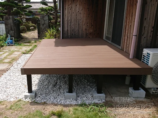 山口県宇部市のValue Selectのウッドデッキ マージウッドデッキ 施工例