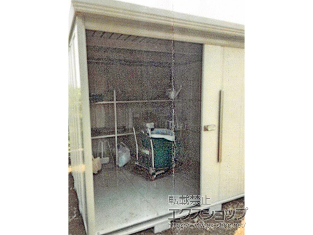 神奈川県小田原市のの物置・屋外倉庫 Mr.ストックマンダンディ 一般型 2200×2290×2110 ND-2222-W 施工例