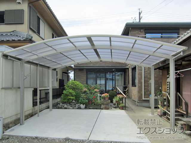 三重県松阪市ののカーポート レイナツインポートグラン　積雪〜20cm対応 施工例