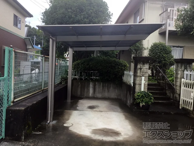 静岡県三島市のValue Selectのカーポート ソリッドポート 積雪～20cm対応 施工例