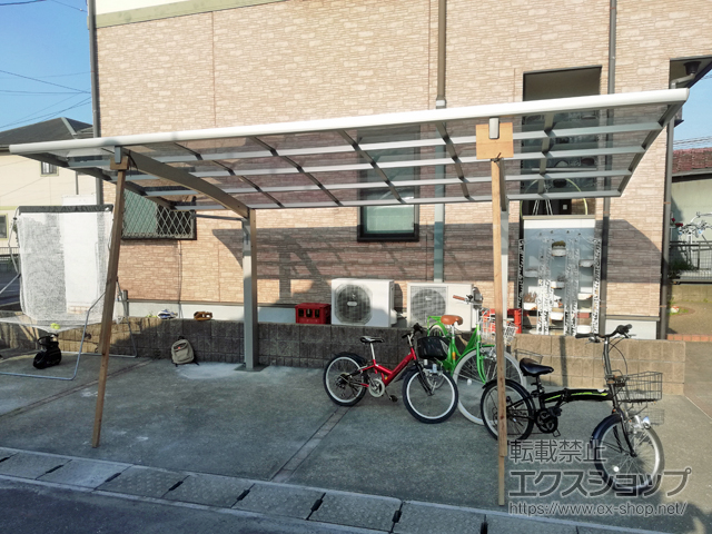 大分県大分市ののカーポート プレシオスポート 積雪〜20cm対応 施工例