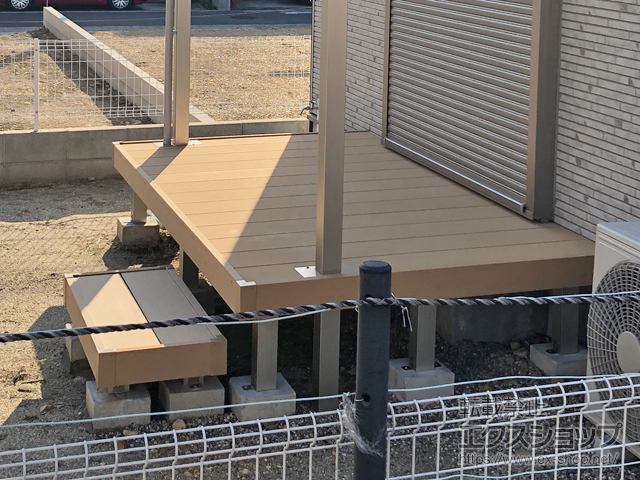 愛知県名古屋市ののウッドデッキ リウッドデッキ 200 施工例