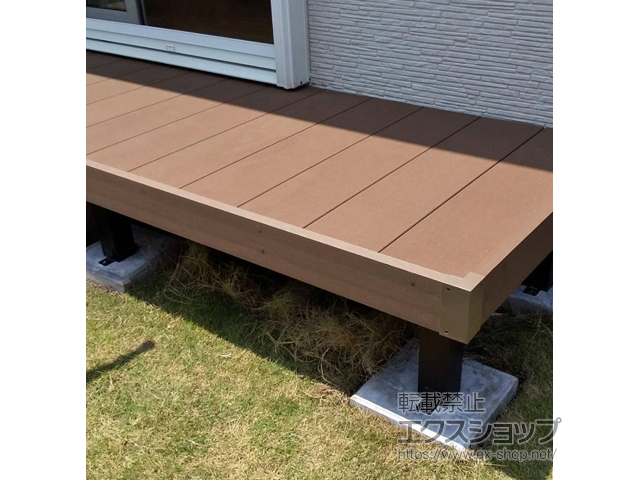 福岡県福岡市ののウッドデッキ マージウッドデッキ 施工例