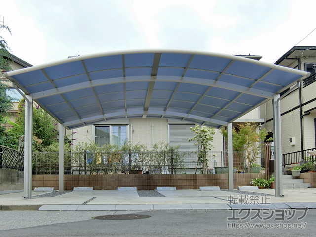 千葉県我孫子市ののカーポート レイナツインポートグラン　積雪〜20cm対応 施工例