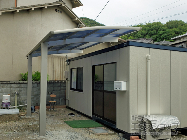 岡山県玉野市ののカーポート レイナポートグラン　積雪〜20cm対応 施工例