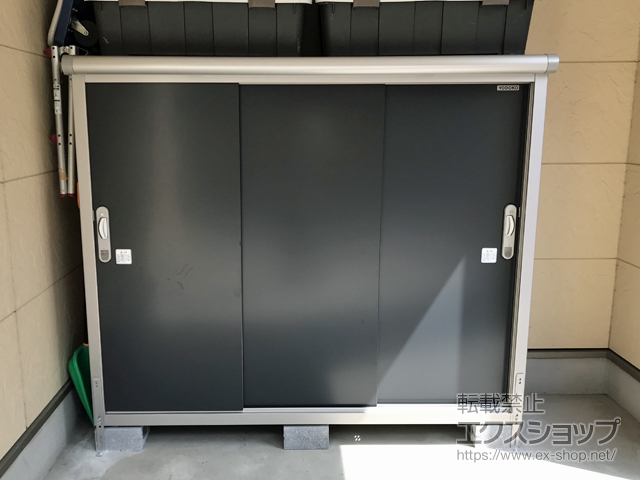 東京都北区のの物置・屋外倉庫 エスモ 一般型 1797×520×1501（ESE-1805E） ESE-1805E-SM 施工例