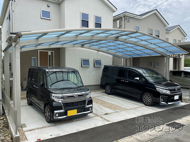 愛知県知多市ののカーポート レイナトリプルポートグラン　積雪〜20cm対応 施工例