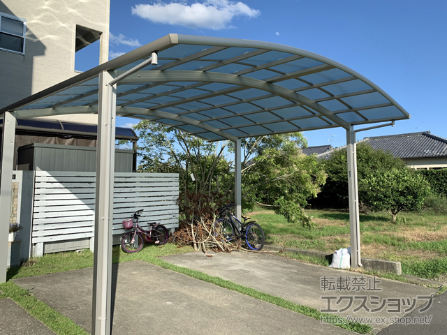 宮崎県宮崎市ののカーポート レイナツインポートグラン　積雪〜20cm対応 施工例