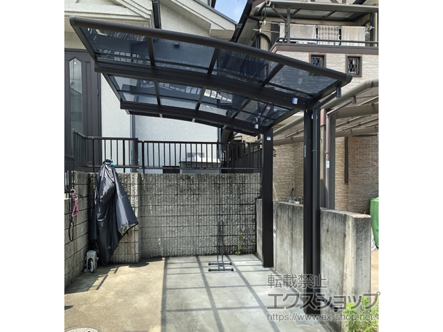 京都府宇治市ののカーポート レイナポートグラン　積雪〜20cm対応 施工例