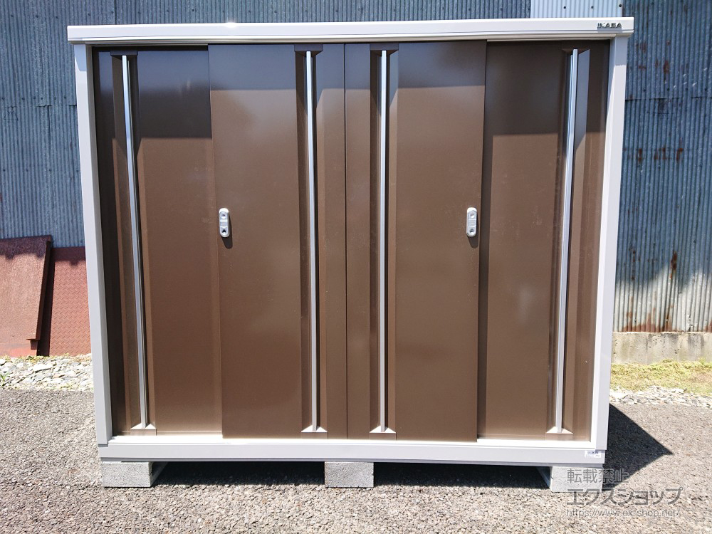 岩手県遠野市のの物置・屋外倉庫 シンプリー 一般型 1940×905×1603（MJX-199D） MJX-199D-TB 施工例