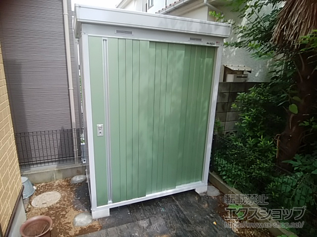 千葉県流山市のの物置・屋外倉庫 ネクスタ 一般型 1530×950×2020（NXN-15S） NXN-15S-OG 施工例