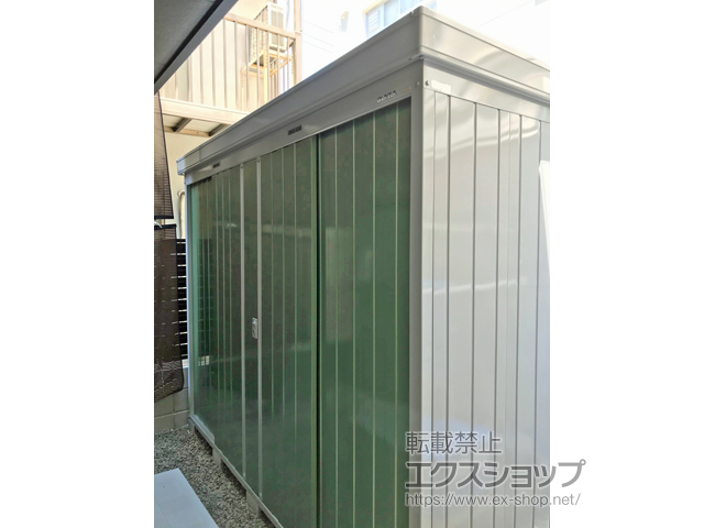 京都府京都市のの物置・屋外倉庫 ネクスタ 一般型 3050×1790×2375（NXN-55H） NXN-55H-OG 施工例