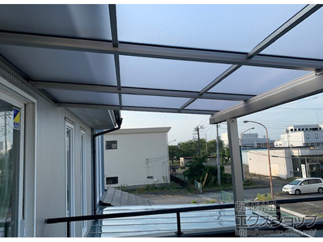 栃木県足利市のテラス屋根 バルコニー ベランダ屋根施工例