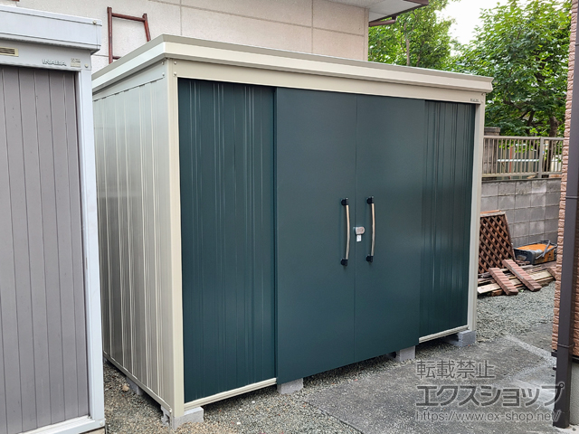 群馬県邑楽郡邑楽町のの物置・屋外倉庫 ガーデンハウス DM-Z2913 一般型 2923×1323×2120 DM-Z2913-MG 施工例