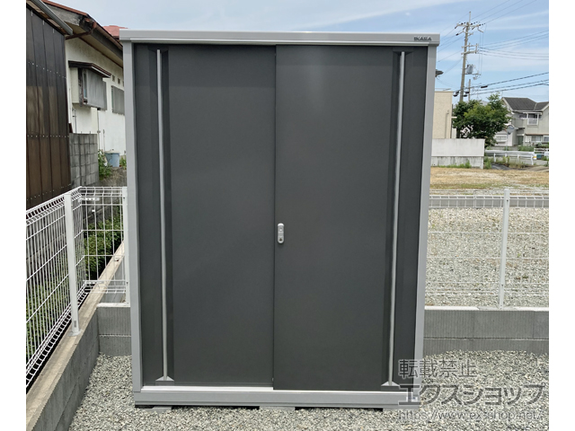 兵庫県加古川市のの物置・屋外倉庫 シンプリー 一般型 1520×755×1903（MJX-157E-P） MJX-157E-P-PG 施工例