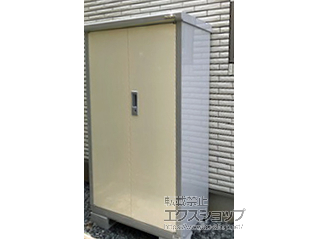 大阪府箕面市のの物置・屋外倉庫 アイビーストッカー 900×515×1603（BJX-095D） BJX-095D-FW 施工例