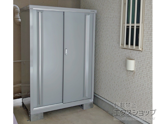 東京都豊島区のの物置・屋外倉庫 シンプリー 一般型 1100×615×1603（MJX-116D） MJX-116D-FS 施工例