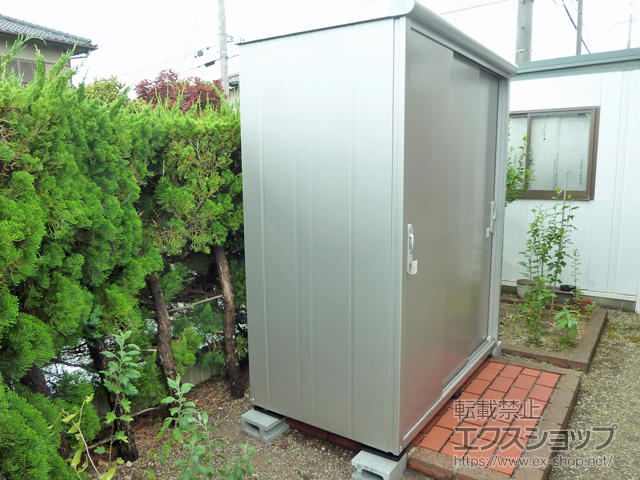 奈良県奈良市のの物置・屋外倉庫 エスモ 一般型 1650×900×1959（ESE-1609A） ESE-1609A-SS 施工例