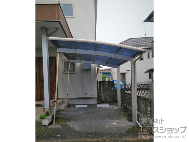 茨城県古河市ののカーポート レイナポートグラン　積雪〜20cm対応 施工例