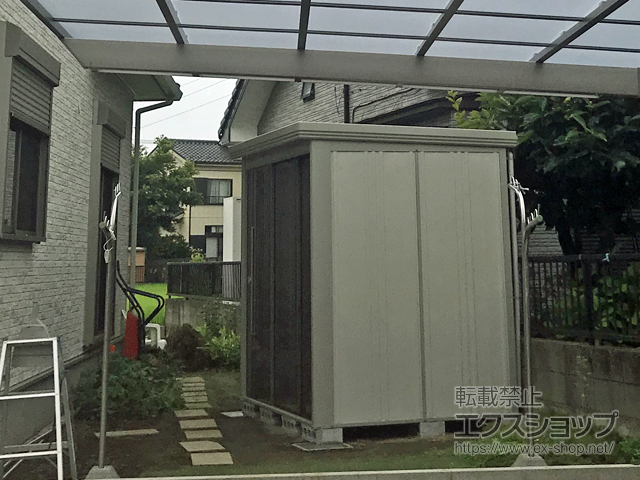 埼玉県さいたま市のの物置・屋外倉庫 Mr.ストックマンダンディ 一般型 2200×1590×2110 ND-2215-Ｂ 施工例