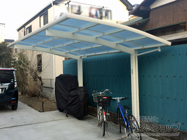 神奈川県藤沢市ののカーポート レイナポートグラン　積雪〜20cm対応 施工例