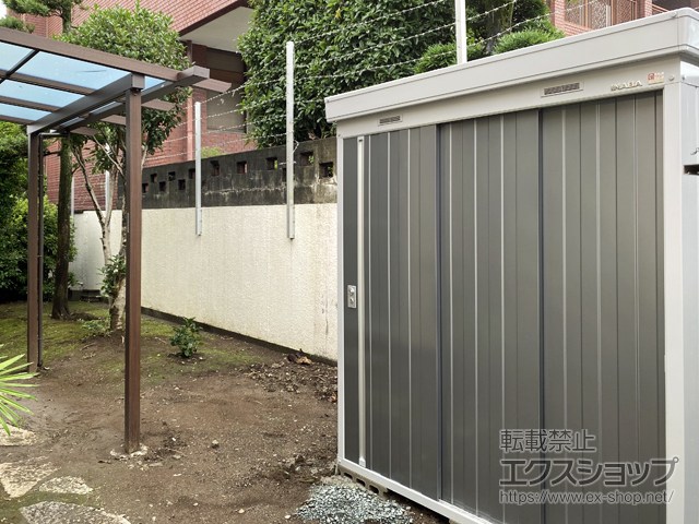 熊本県熊本市のの物置・屋外倉庫 ネクスタ 一般型 1790×1370×2020（NXN-25S） NXN-25S-PG 施工例