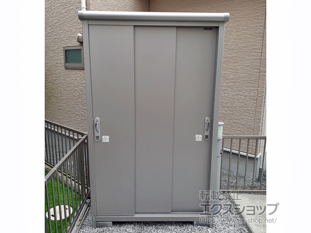 神奈川県横浜市のの物置・屋外倉庫 エスモ 一般型 1200×520×1959 ESE-1205A-SS 施工例