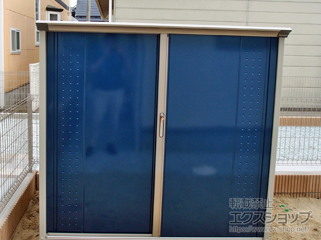 宮城県仙台市のの物置・屋外倉庫 グランプレステージジャンプ 1695×900×1600 GP-179B-T-DB 施工例