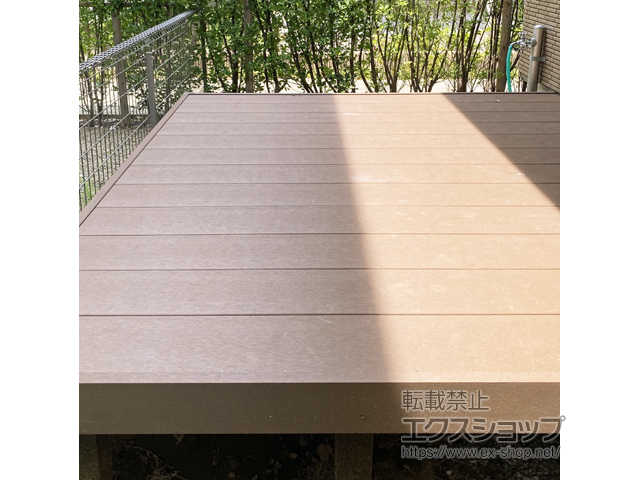 東京都武蔵村山市ののウッドデッキ リウッドデッキ 200 施工例