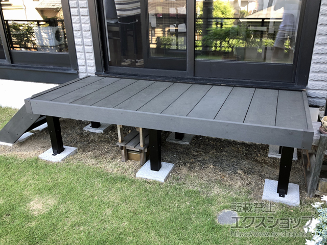 神奈川県川崎市ののウッドデッキ リウッドデッキ 200 施工例