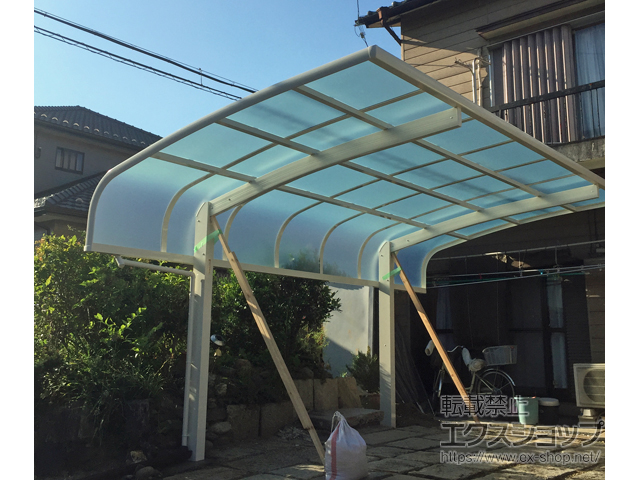 愛知県愛西市ののカーポート レイナキャップポートグラン　積雪〜20cm対応 施工例