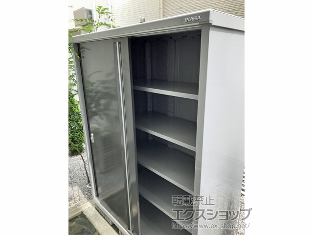 東京都狛江市のの物置・屋外倉庫 シンプリー 一般型 1520×615×1903（MJX-156E-P） MJX-156E-P-PG 施工例