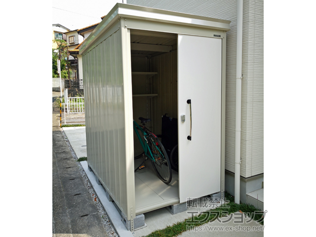 神奈川県横浜市のの物置・屋外倉庫 ガーデンハウス DM-Z1321 一般型 1323×2123×2120 DM-Z1321-NW 施工例