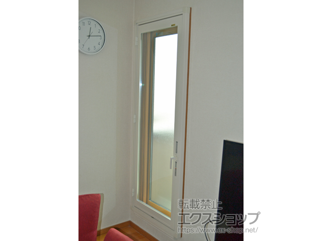 栃木県足利市のの二重窓（内窓） インプラス ダストバリア仕様 テラスドア 外観右吊元 施工例