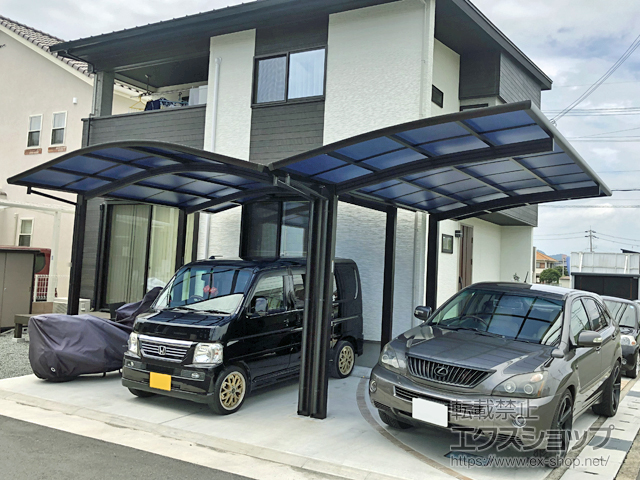 兵庫県揖保郡太子町ののカーポート レイナポートグラン　積雪〜20cm対応 施工例