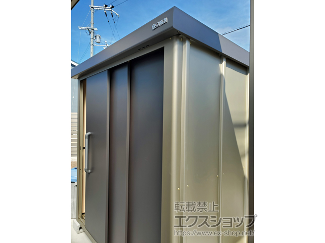 大阪府泉南市のの物置・屋外倉庫 エスケーエイト SK8-70 一般型 1800×1200×1940 SK8-70-GK 施工例