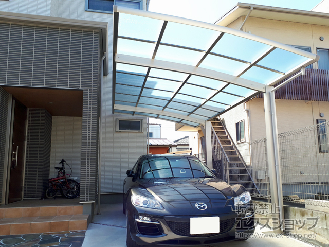 千葉県流山市ののカーポート レイナポートグラン　積雪〜20cm対応 施工例