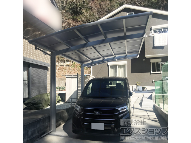 神奈川県横須賀市ののカーポート レイナポートグラン　積雪〜20cm対応 施工例