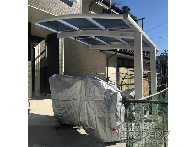 神奈川県横須賀市ののサイクルポート・駐輪場 レイナポートグランミニ 積雪〜20cm対応 施工例