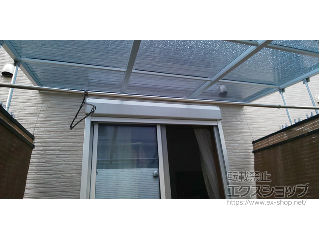 東京都西多摩郡日の出町ののテラス屋根 ソラリア R型 テラスタイプ 単体 積雪〜20cm対応 施工例