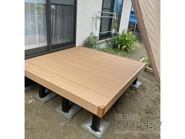 宮城県多賀城市ののウッドデッキ マージウッドデッキ 施工例