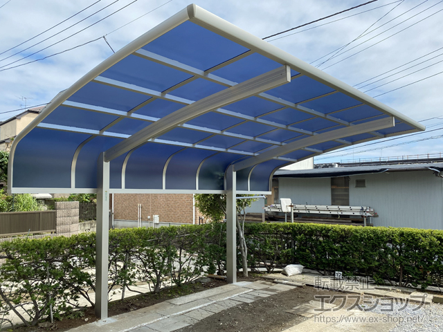 千葉県市川市ののカーポート レイナキャップポートグラン　積雪〜20cm対応 施工例