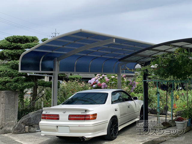 熊本県八代市ののカーポート レイナキャップポートグラン　積雪〜20cm対応 施工例