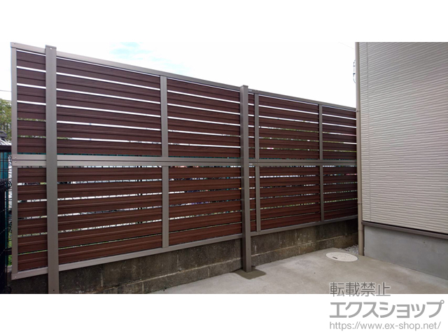 神奈川県大和市のLIXIL(リクシル)フェンス・柵・塀施工例
