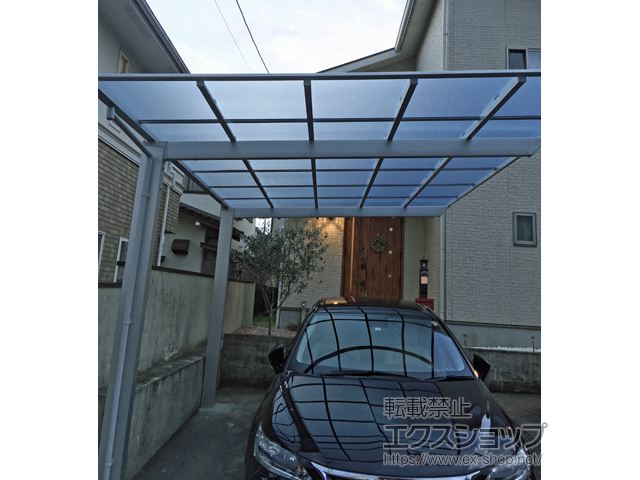 福岡県大野城市ののカーポート ソリッドポート 積雪〜20cm対応 施工例